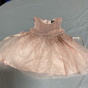 Sparkle Tulle Party Dress for Girls - Pink